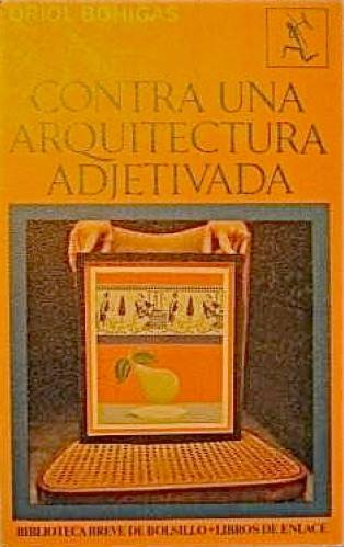 Se publica Contra una Arquitectura Adjetivada .jpg
