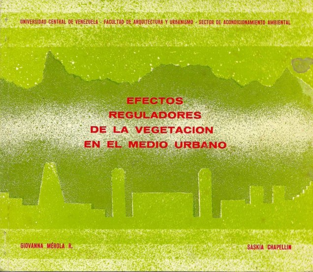 Se publica Efectos Reguladores de la Vegetación en el Medio Urbano.jpg