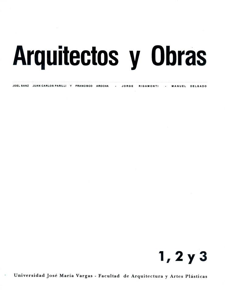Se publica Arquitectos y Obras 1, 2 y 3.jpg