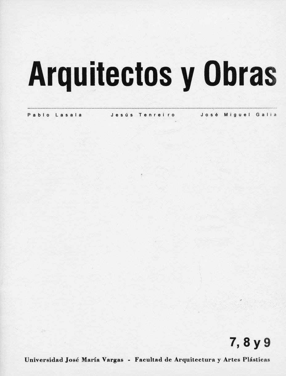 Se publica Arquitectos y Obras 7, 8 y 9.jpg