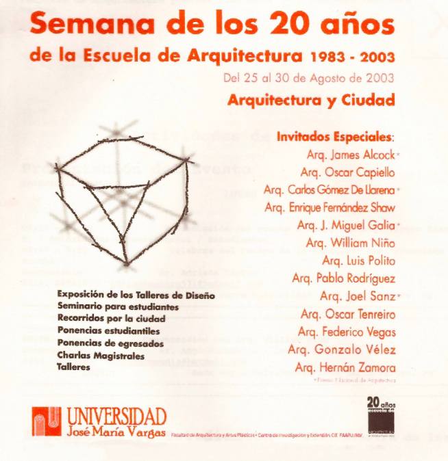 20 Años de la Escuela de Arquitectura UJMV.jpg