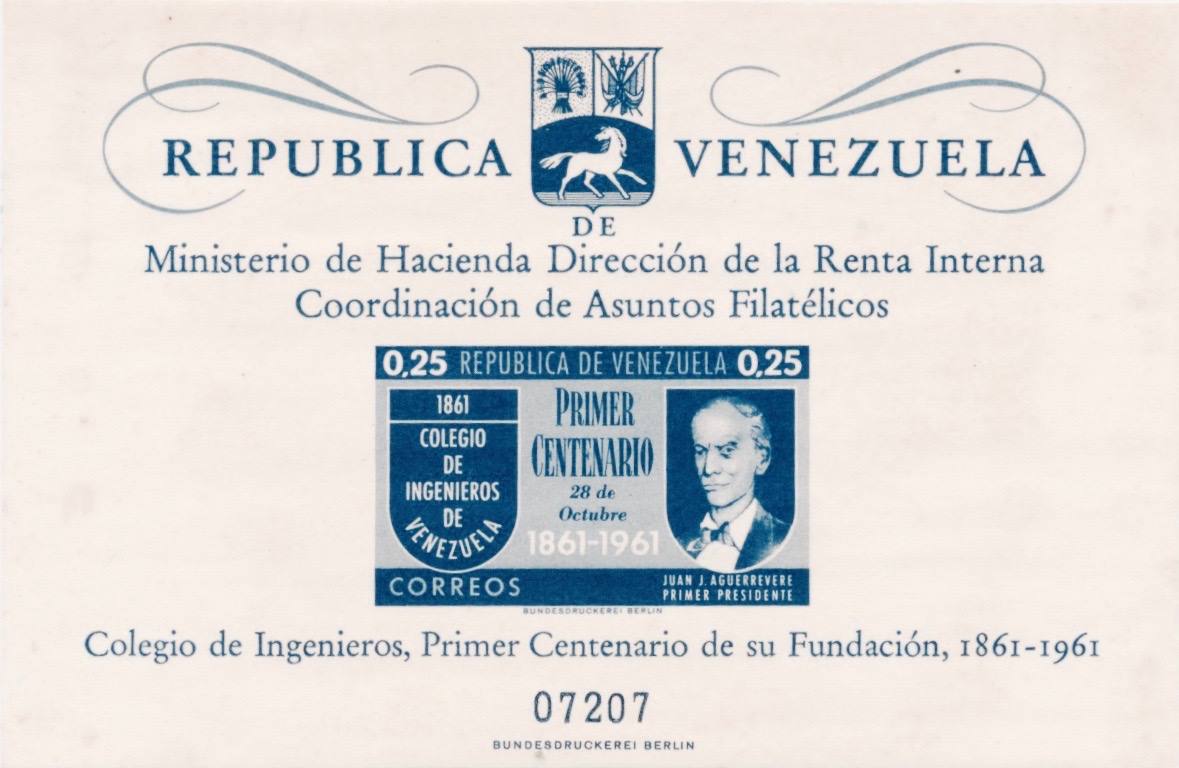 Estampilla centenerio CIV