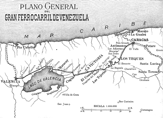 1966. Planos del Gran Ferrocarril de Venezuela copia